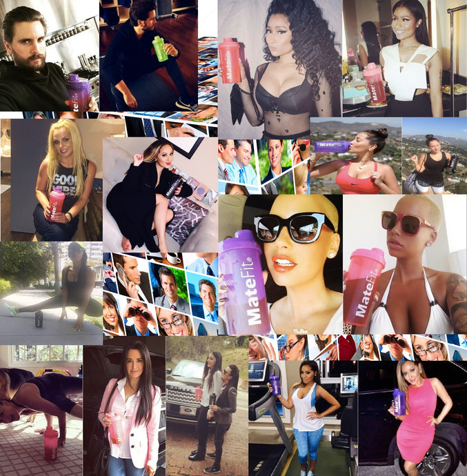 Here are MateFit Celebrities Britney , Nicki , Scott , Kyle , Amber , Angela , Adrienne