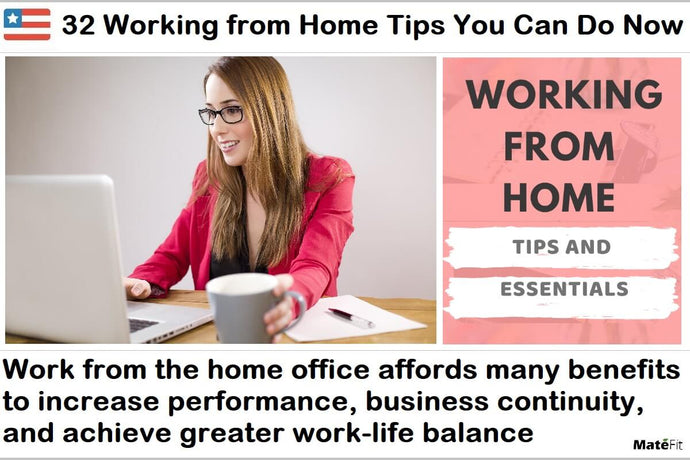 32 Working from Home Tips You Can Do Right Now