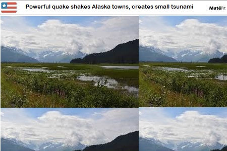 Powerful quake shakes Alaska towns, creates small tsunami
