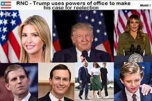 RNC Night 2: Trump uses powers of office to make his case for reelection