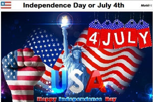 The Fourth of July: known as Independence Day or July 4th