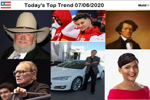 News Todays Trend 8 top searches on google 07062020