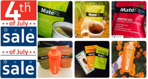 Teatox Sale for July 4th From Mate Fit Tea With Highest 32,000 Reviews From the Loyal Customers