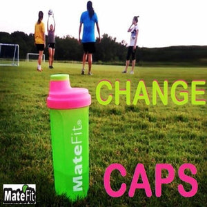 3 Pack Nutrition Shaker Bottles - MateFit.Me Teatox  Co